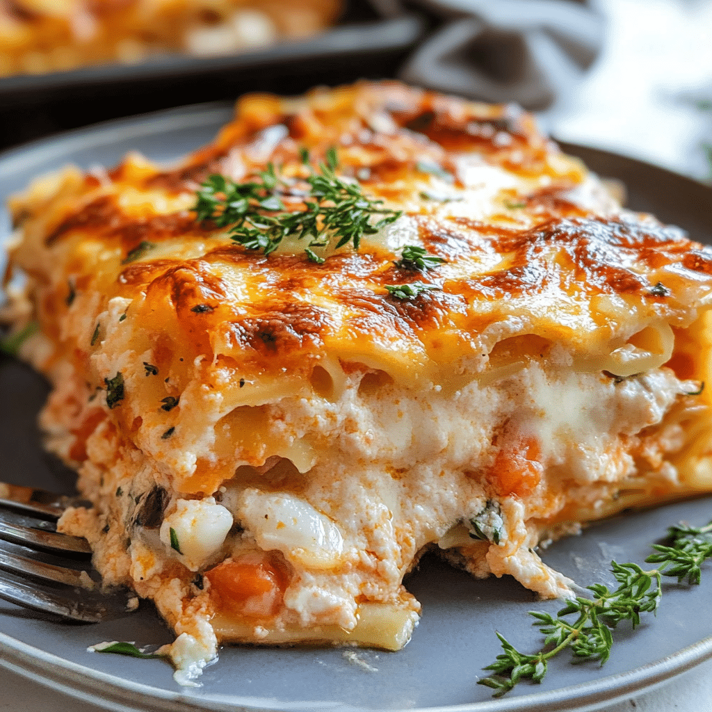 Seafood Lasagna