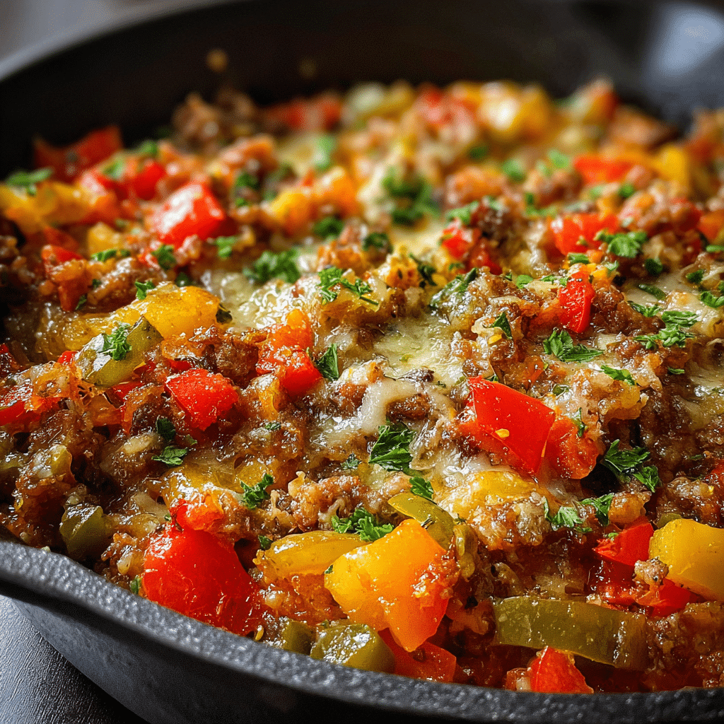 Stuffed Pepper Skillet