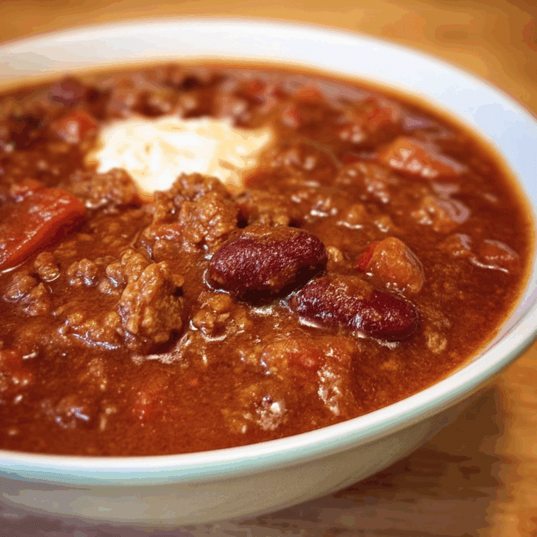 Wendy’s Copycat Chili