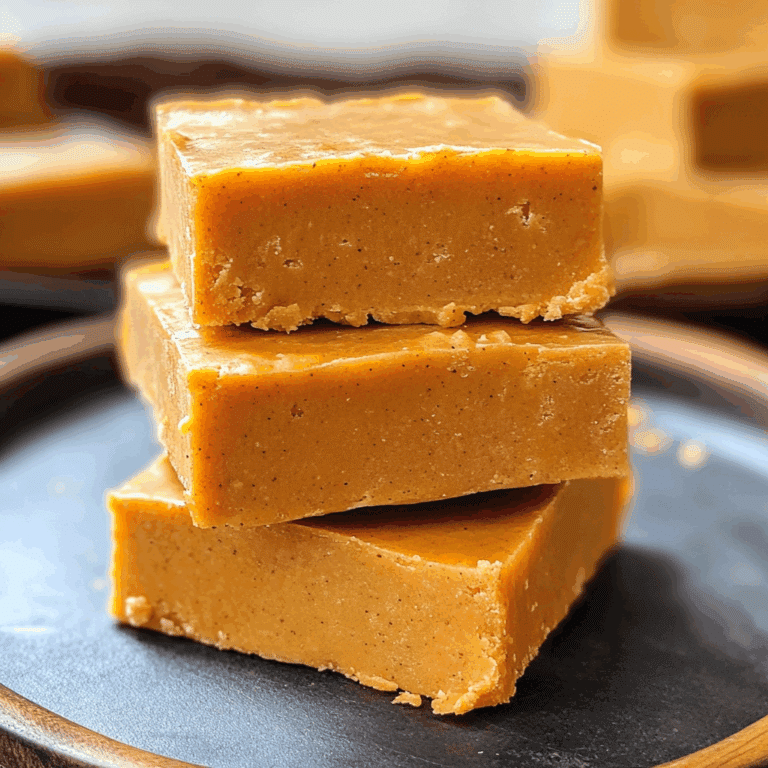 2 Ingredient Pumpkin Fudge
