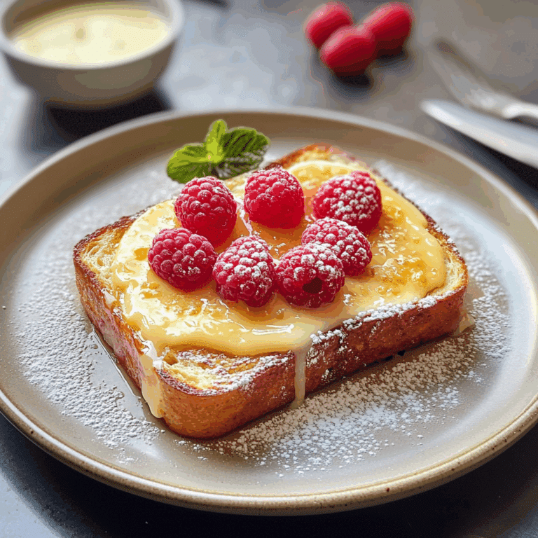 Air Fryer Custard Toast