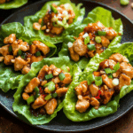 Asian Chicken Lettuce Wraps