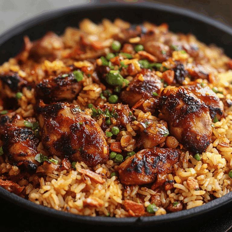 BBQ Chicken and Rice
