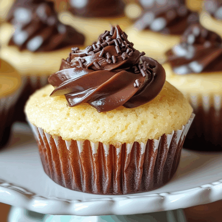 Boston Cream Pie Cupcakes