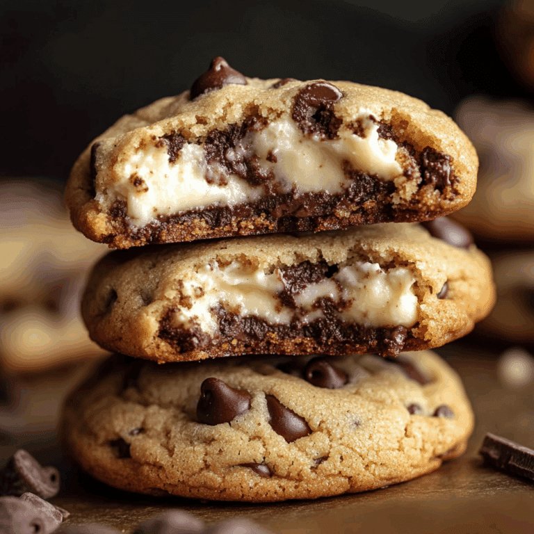Cheesecake Stuffed Chocolate Chip Cookies