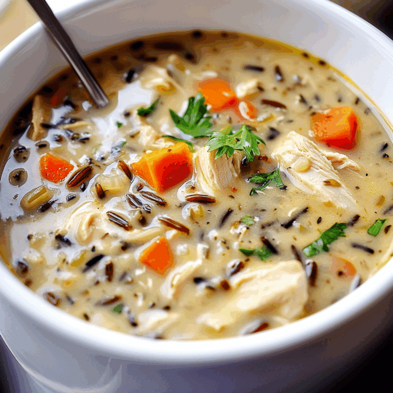 Chicken and Wild Rice Soup