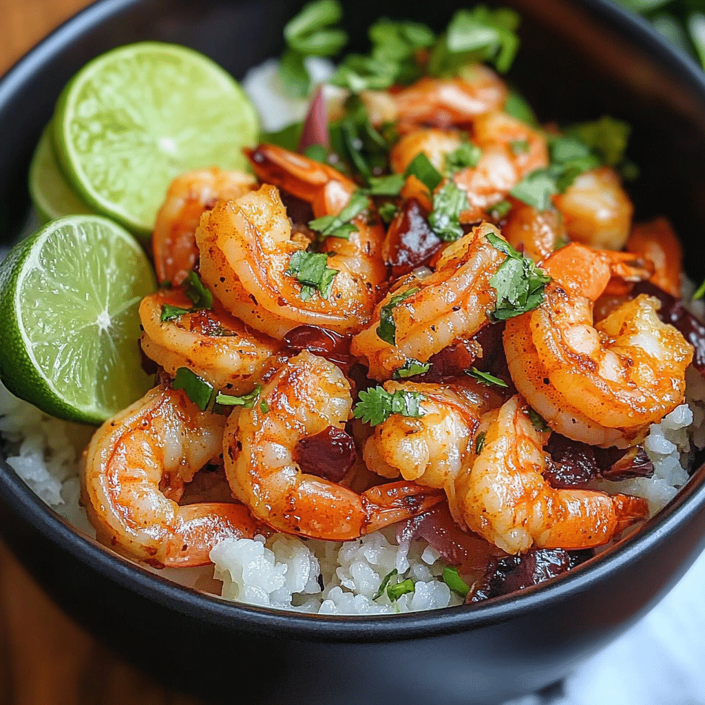 Chili Lime Shrimp Bowl