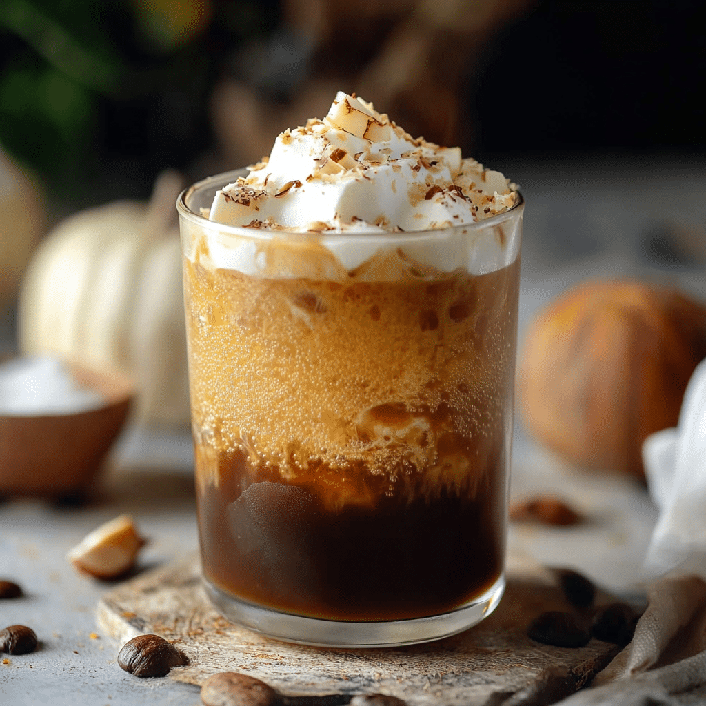 Creamy Pumpkin Coconut Cold Brew Coffee