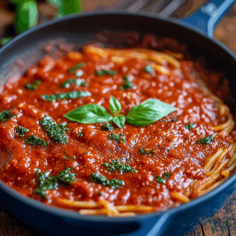 Homemade Spaghetti Sauce