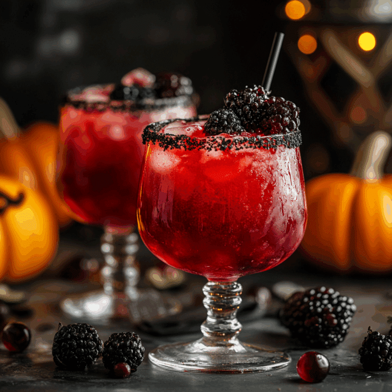 Non-Alcoholic Halloween Mocktail