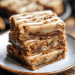 Paleo Cinnamon Roll Blondies