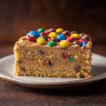 Peanut Butter M&M’s Cake