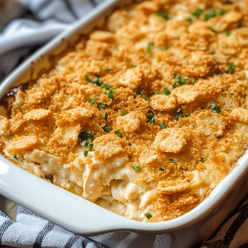 Ritz Cracker Chicken Casserole Recipe