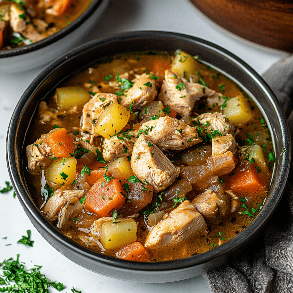 Slow Cooker Chicken Stew