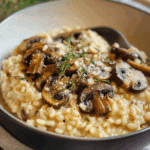 Baked Mushroom Risotto