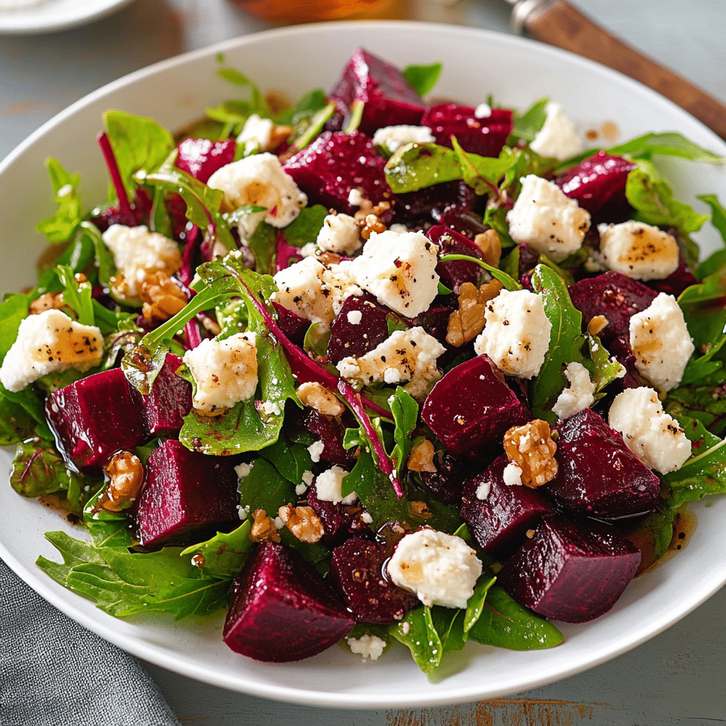 Beet Salad with Goat Cheese