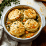 Biscuit & Vegetable Pot Pie