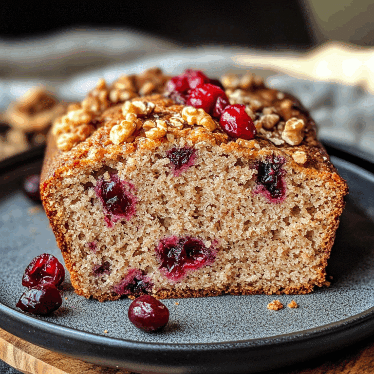 Cranberry Walnut Bread