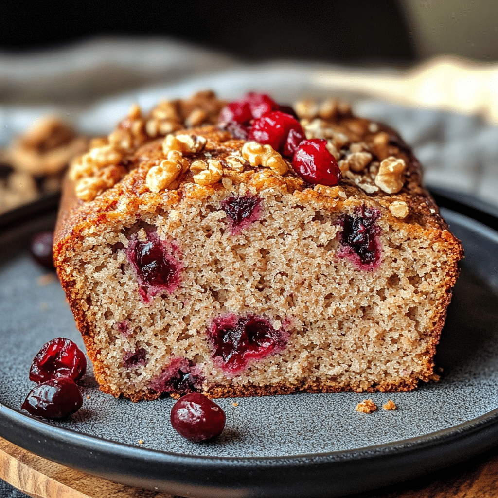 Cranberry Walnut Bread