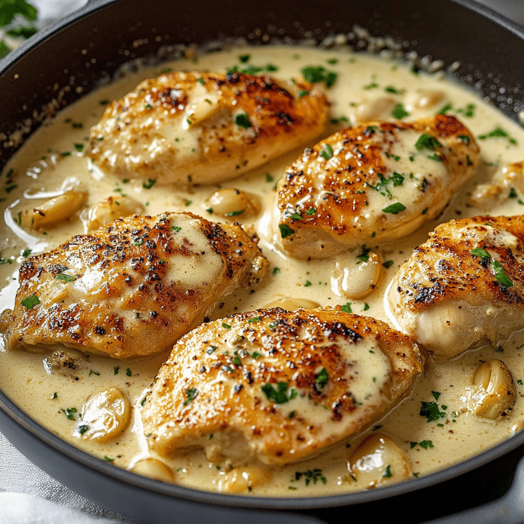 Creamy Garlic Chicken