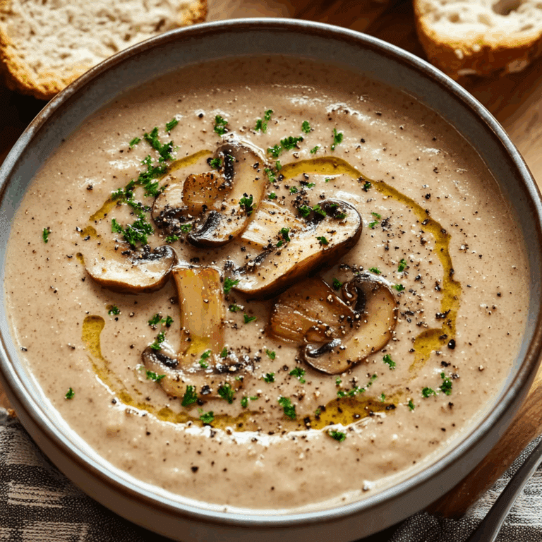 Creamy Mushroom Soup