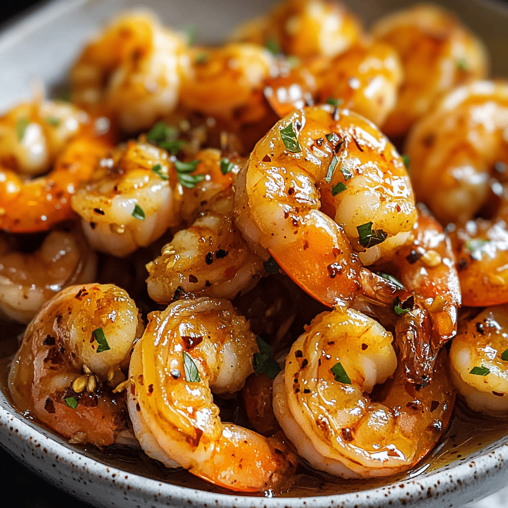 Easy Honey Garlic Shrimp