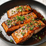 Easy Maple Sesame Salmon