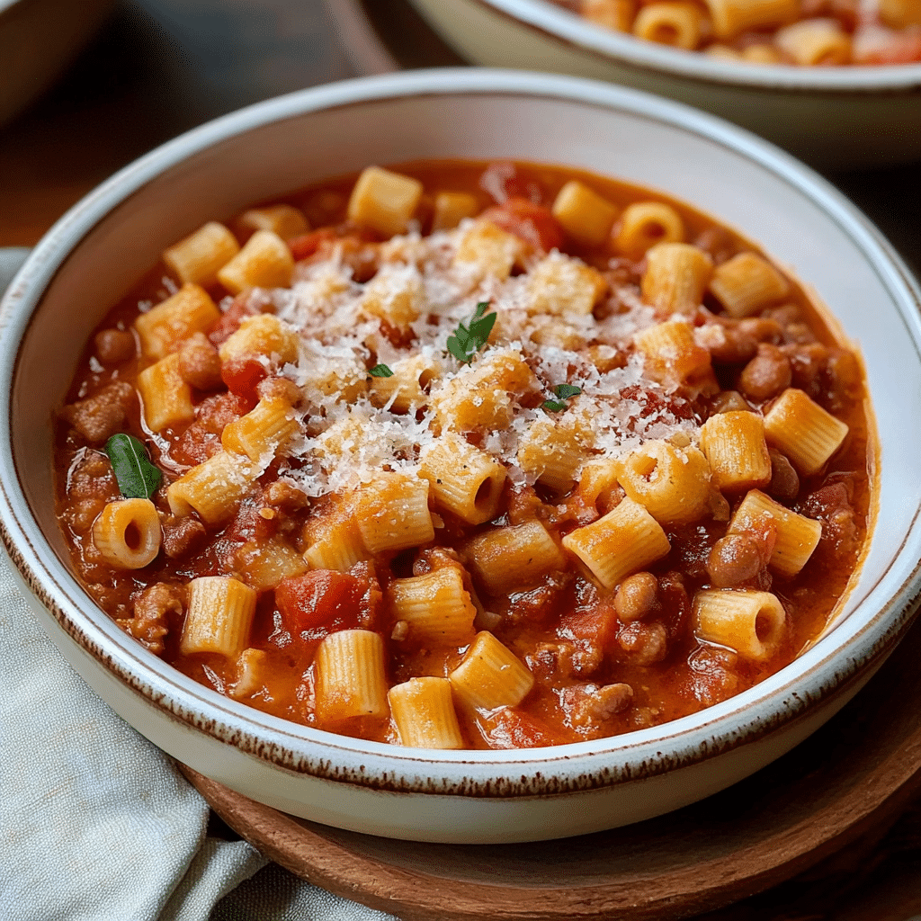 Easy Pasta Fagioli