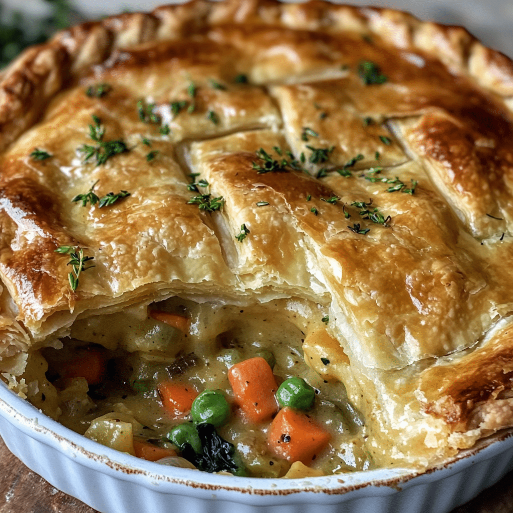 Easy Vegetarian Pot Pie