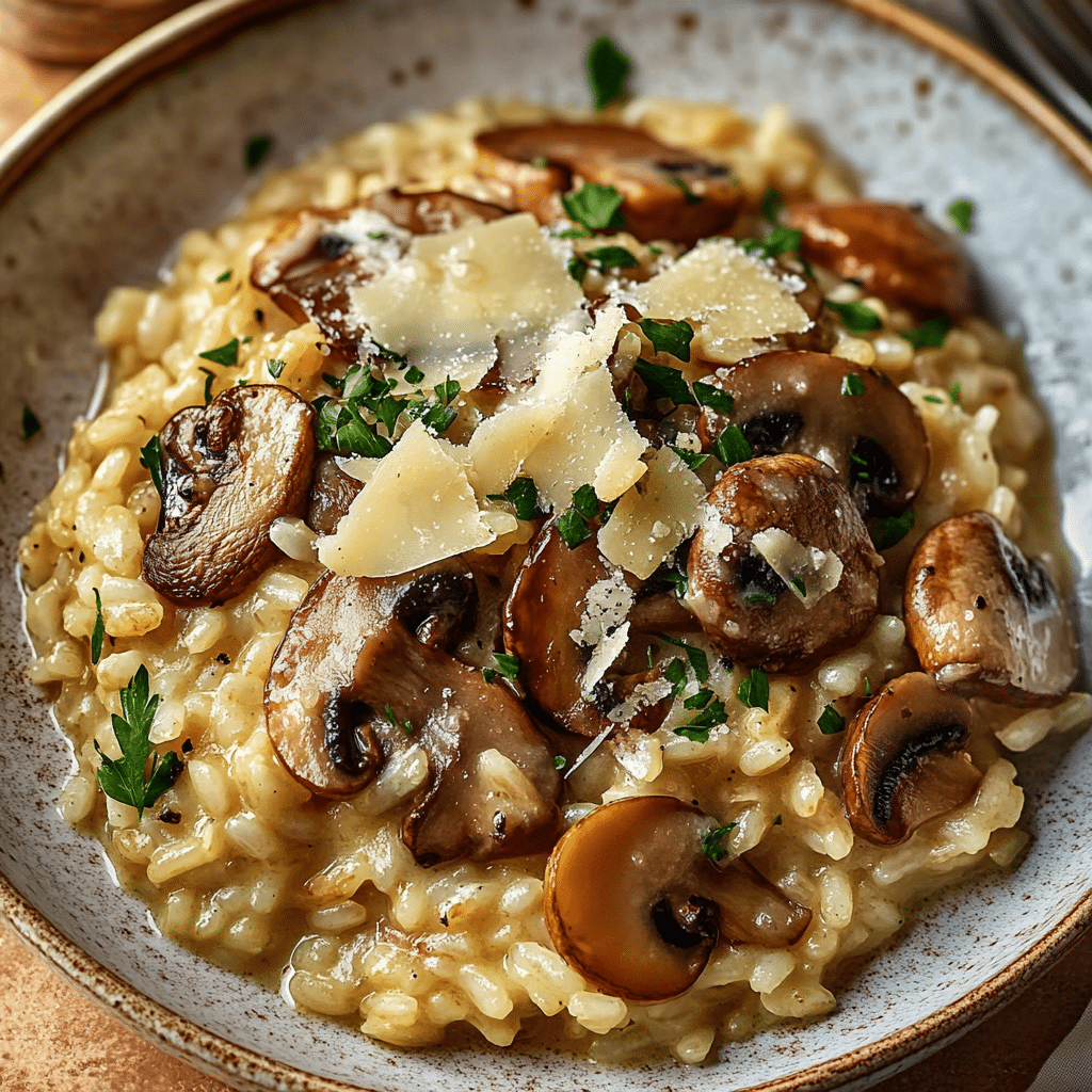 Gourmet Mushroom Risotto