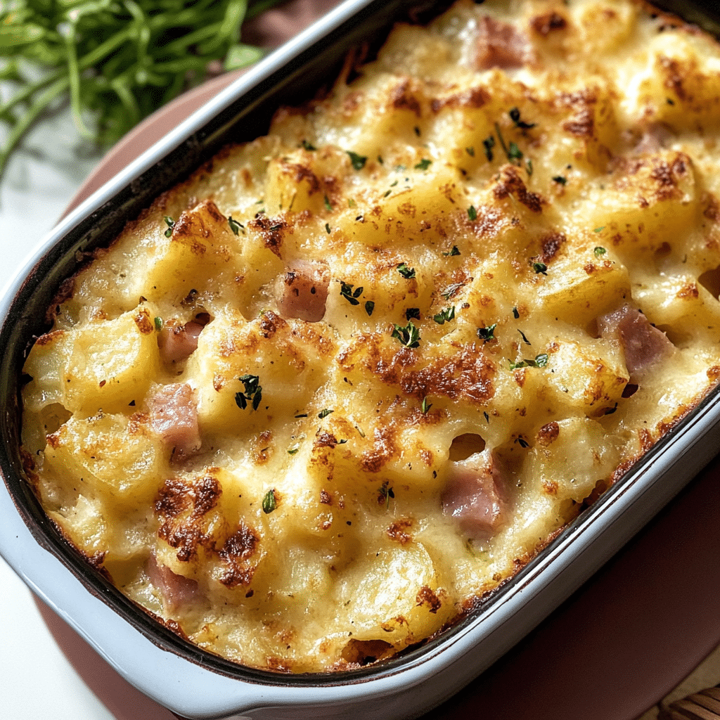 Ham & Potato Casserole Recipe