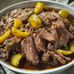 Mississippi Roast (Slow Cooker Pepperoncini Pot Roast)