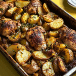 Musakhan (Palestinian Sheet-Pan Chicken and Potatoes)