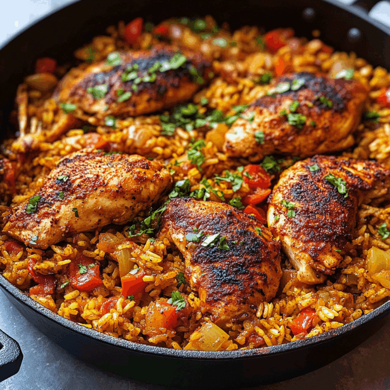 One Pot Cajun Chicken and Rice