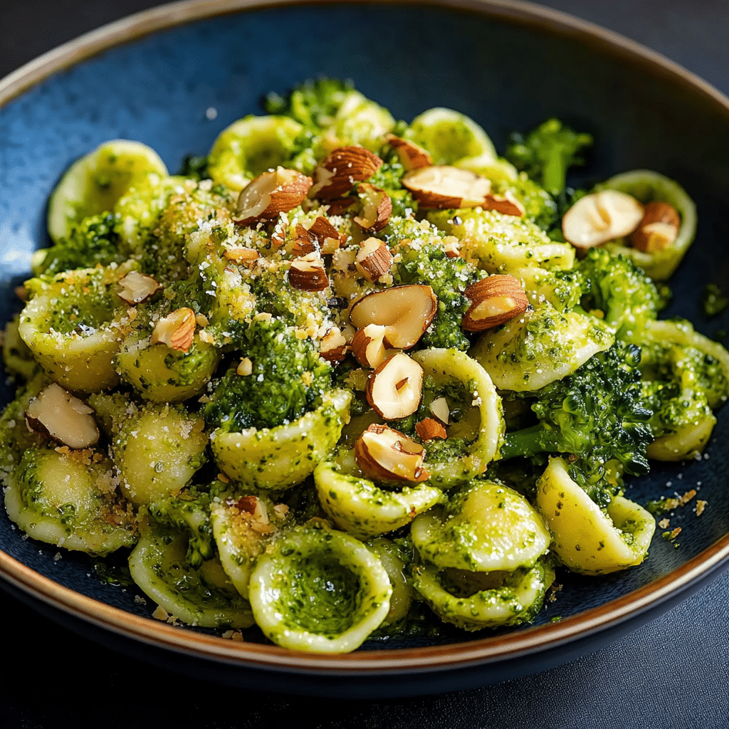 Orecchiette With Broccoli and Toasted Hazelnuts