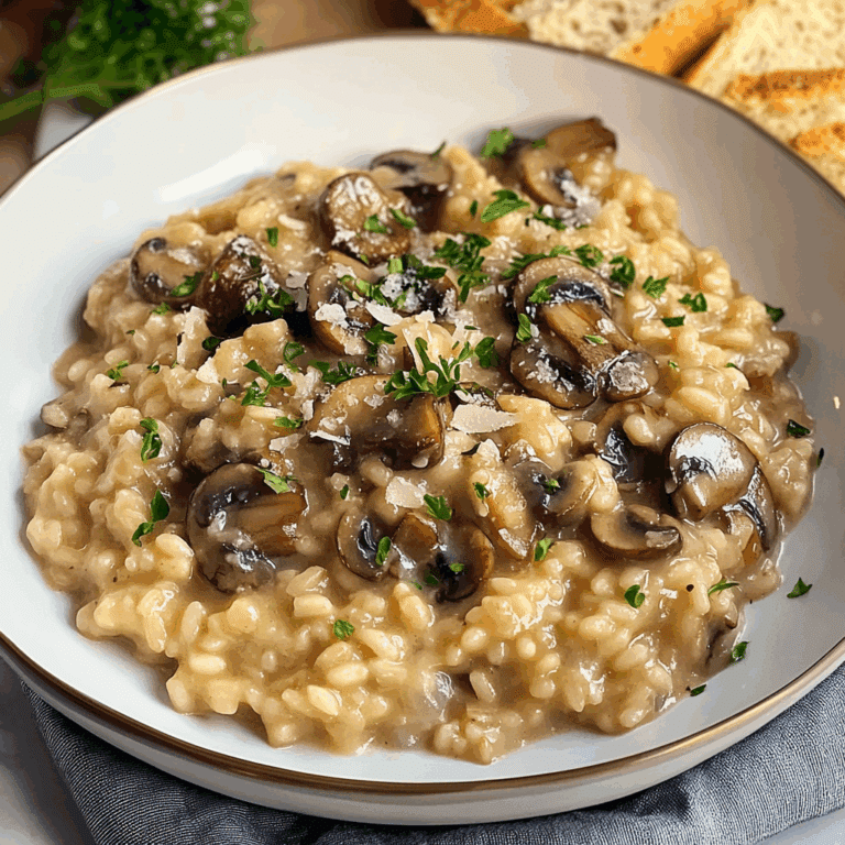 Pressure-Cooker Mushroom Risotto