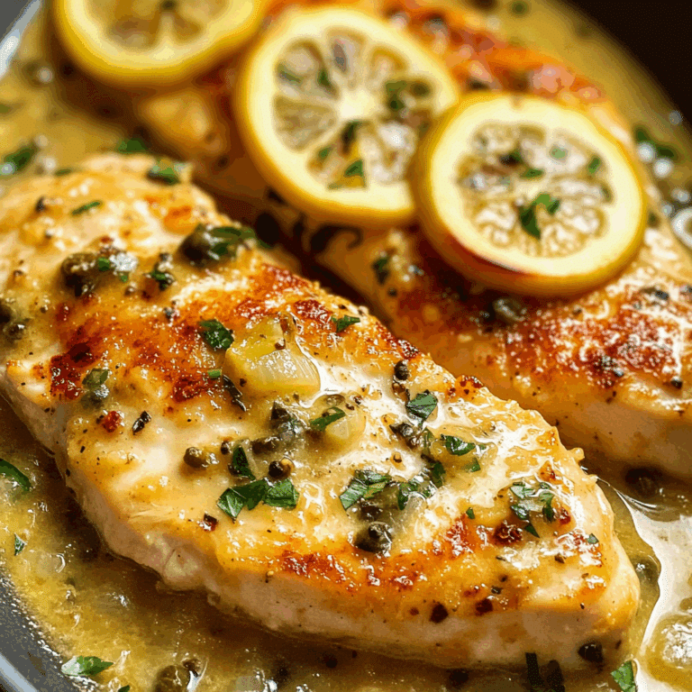 Quick Chicken Piccata