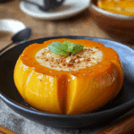 Sangkaya Faktong (Thai Kabocha Pumpkin Custard)