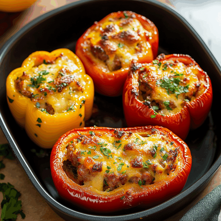Sausage Stuffed Peppers