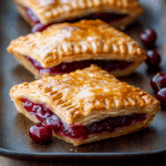Simple Cherry Pastry Pies
