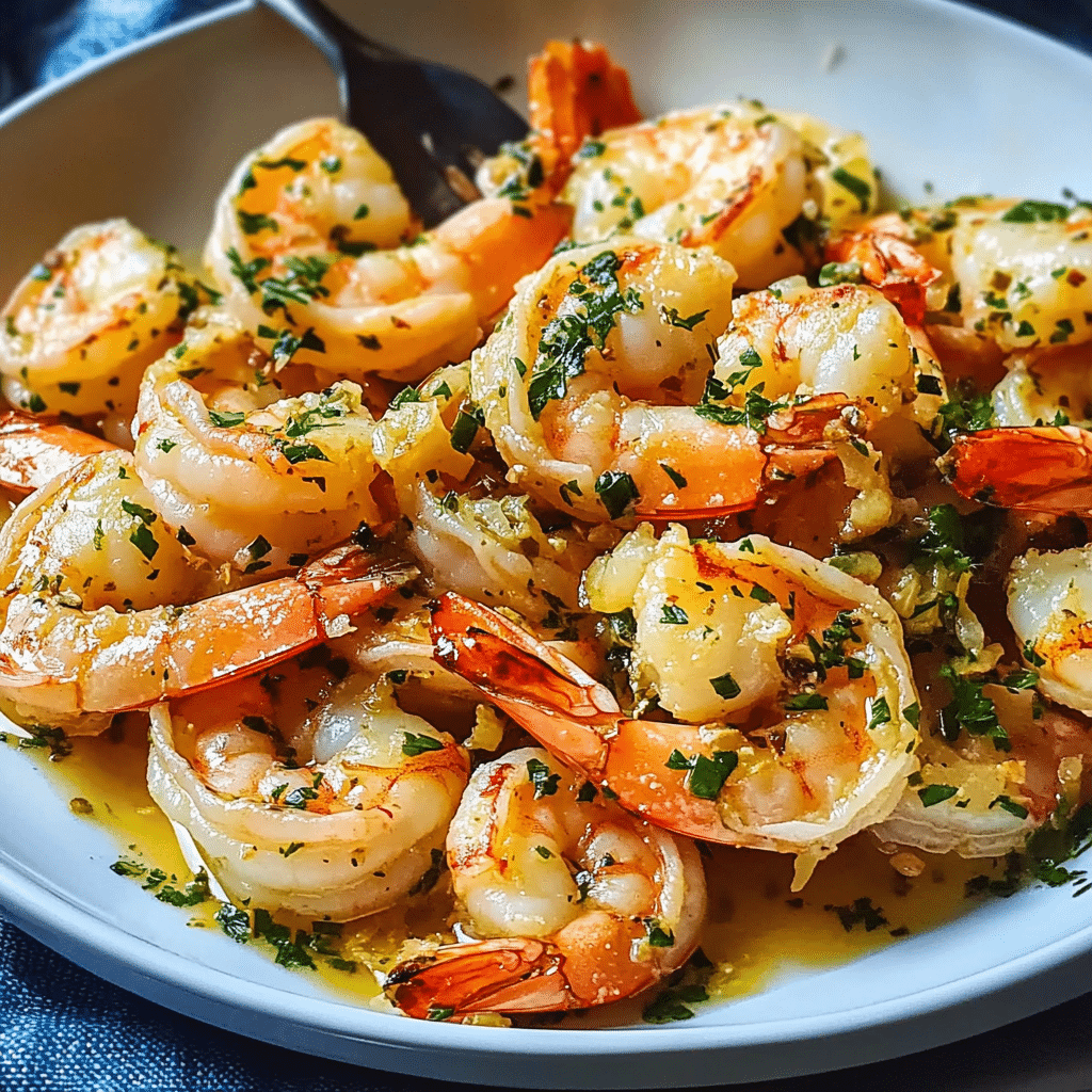Simple Garlic Shrimp