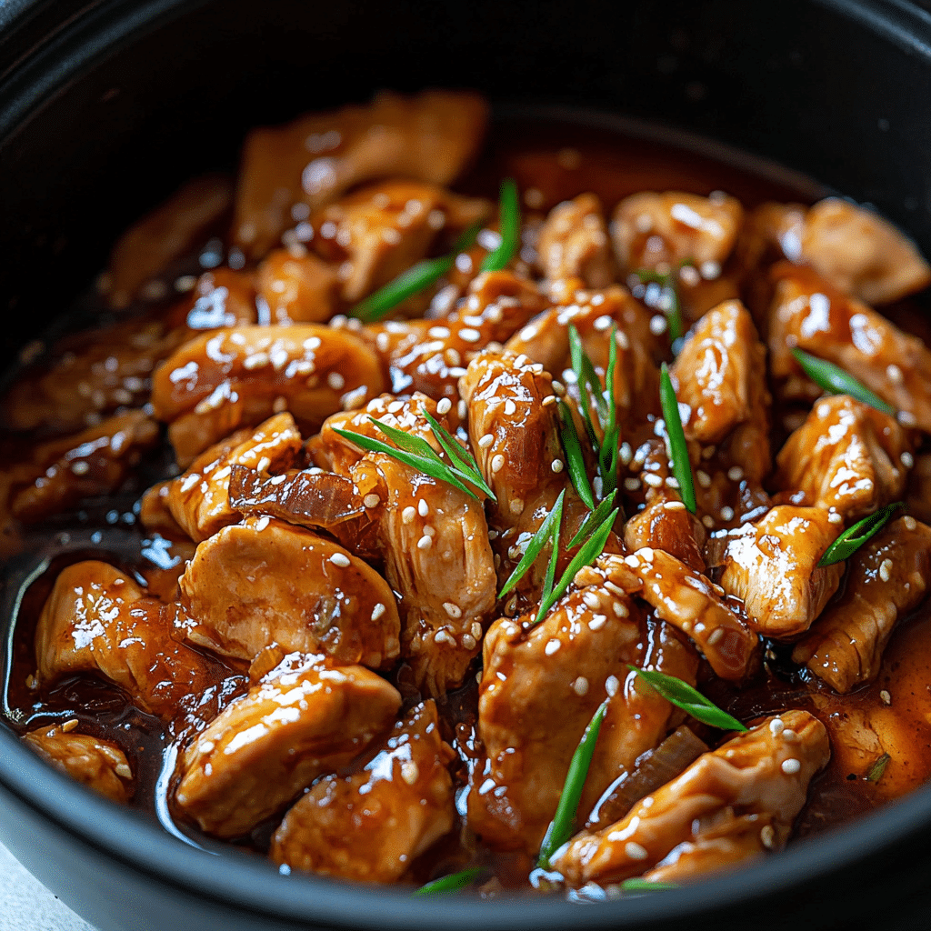 Slow Cooker Honey Teriyaki Chicken