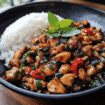 Spicy Thai Basil Chicken (Pad Krapow Gai)