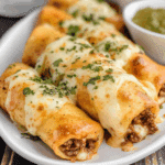 Taco Sticks with Ground Beef and Cheese