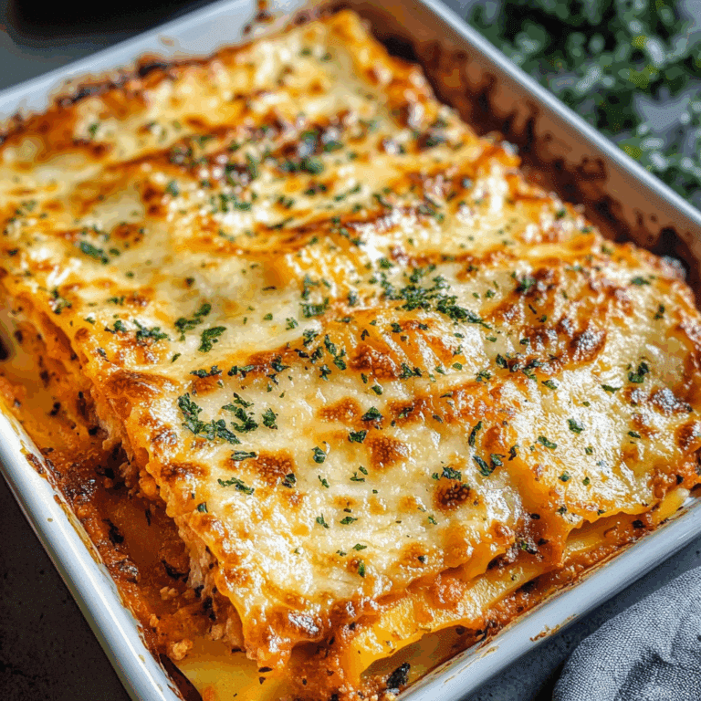 The Best Squash Lasagna