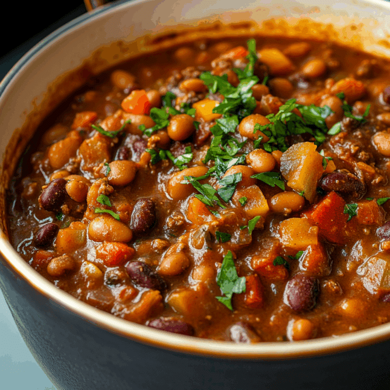 The Best Vegetarian Bean Chili