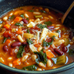 Thick & Hearty Minestrone Soup