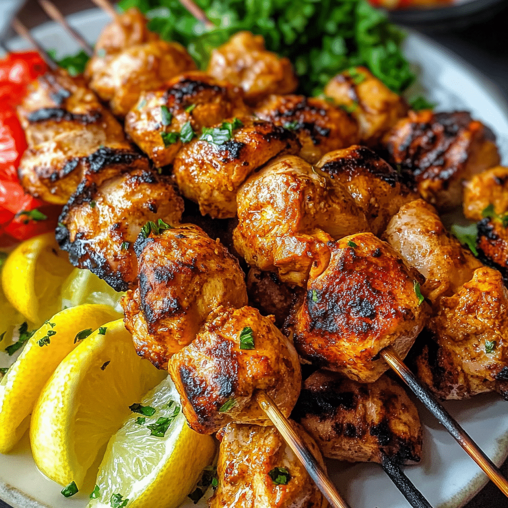 Turkish Chicken Kebabs
