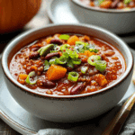 Vegetarian Pumpkin Chili