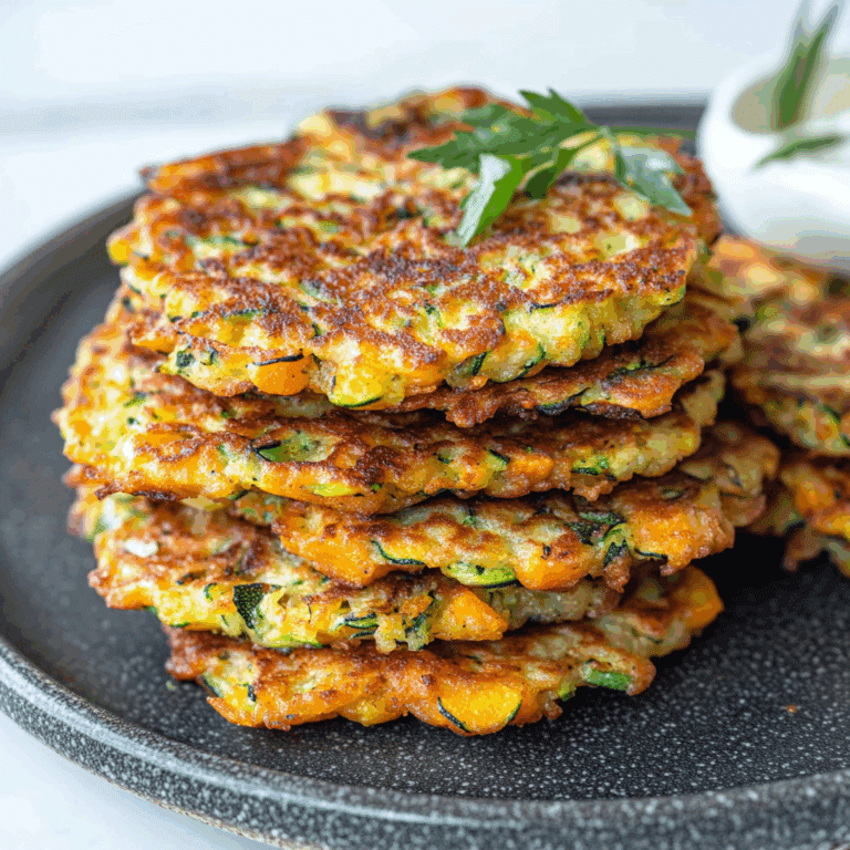 Zucchini & Sweet Potato Fritters